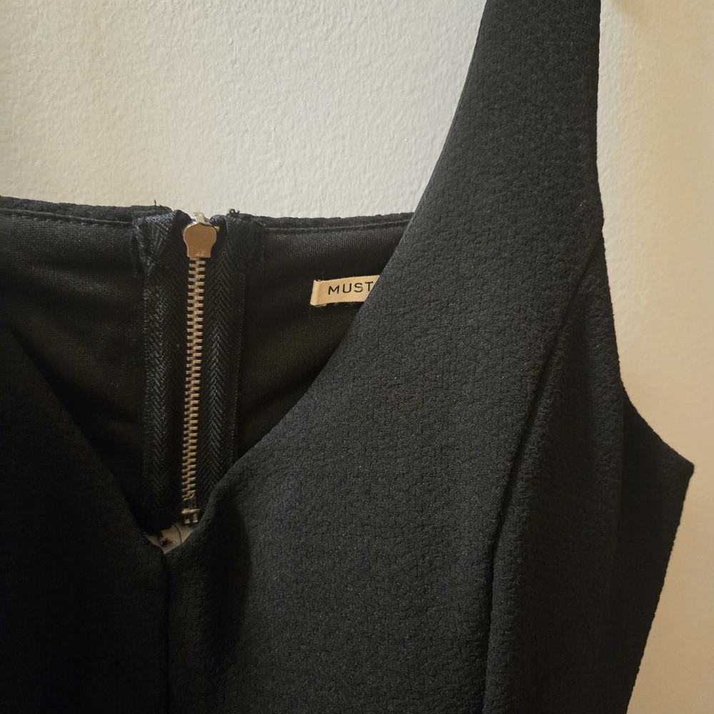 Black Sleeveless Dress by Mustard Seed